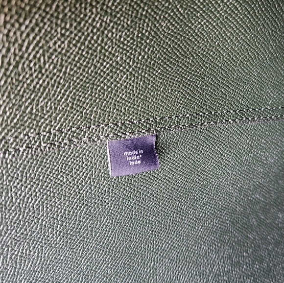 Coach City Tote – Green Monogram Print | Style CF342 - Picture 11 of 13